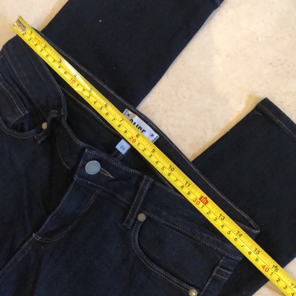 Paige Dark Blue Skyline Skinny Stretch pocket jeans - Picture 10 of 11